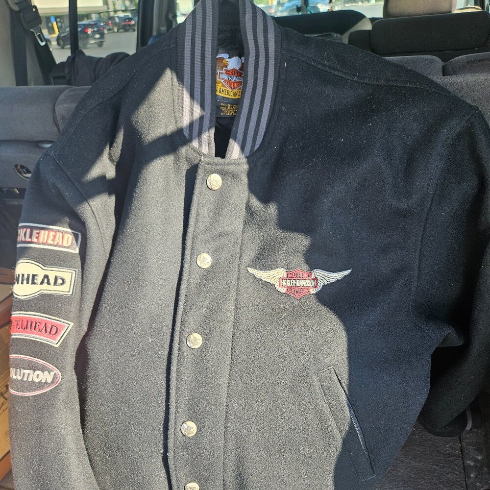 Harley Davidson wool coat